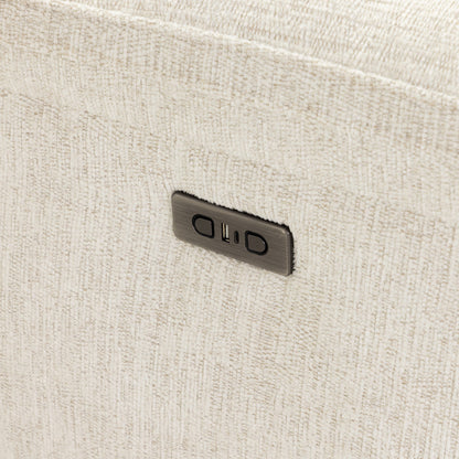 Owen Electric Recliner Sofa 2 Seater Beige