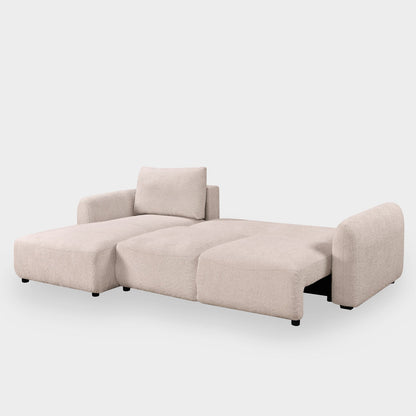 Sage Sofa Bed Left Hand Facing Corner Beige