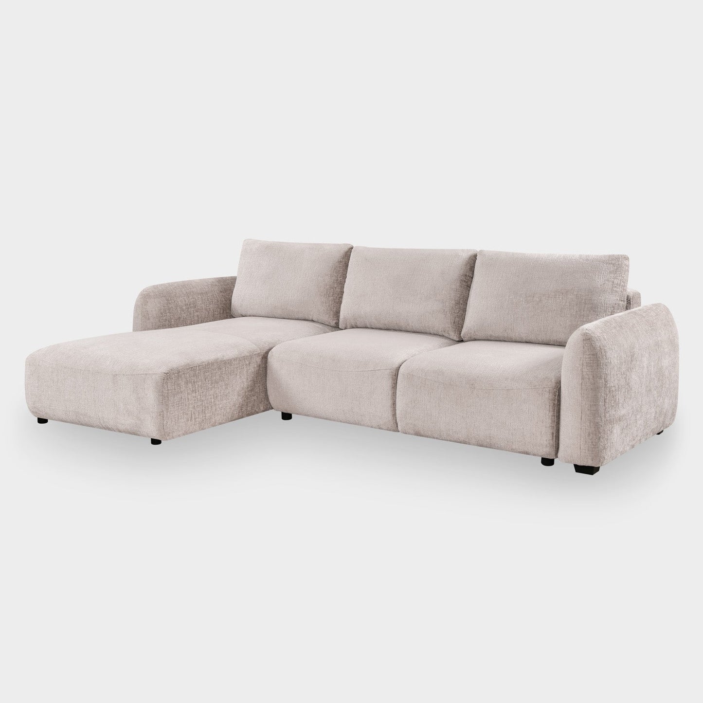 Sage Sofa Bed Left Hand Facing Corner Mushroom