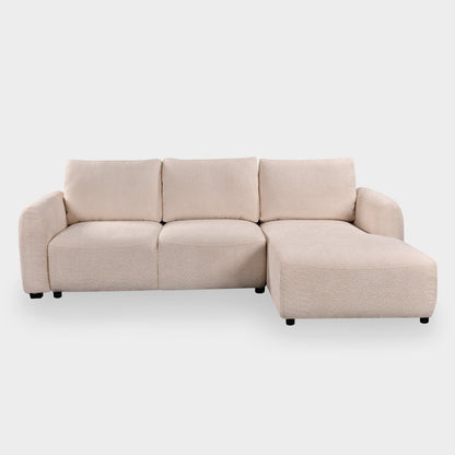 Sage Sofa Bed Right Hand Facing Corner Beige
