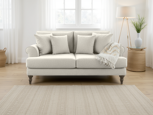 Sunnie Beige 2 Seater sofa for UK and Isle of Man homes