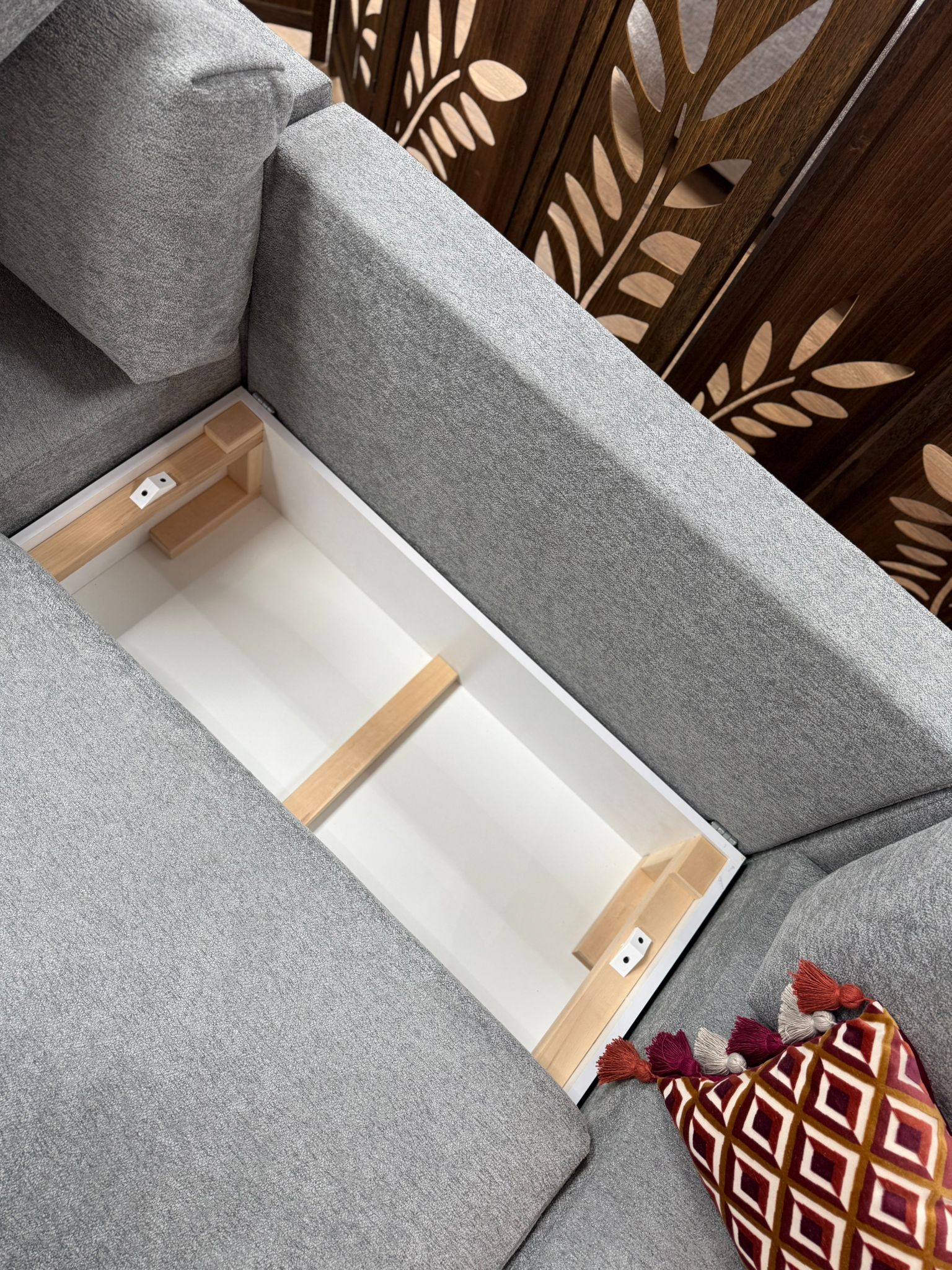 Lucie Sofa Beige U Shape Corner - premium furniture with free Isle of Man and UK delivery