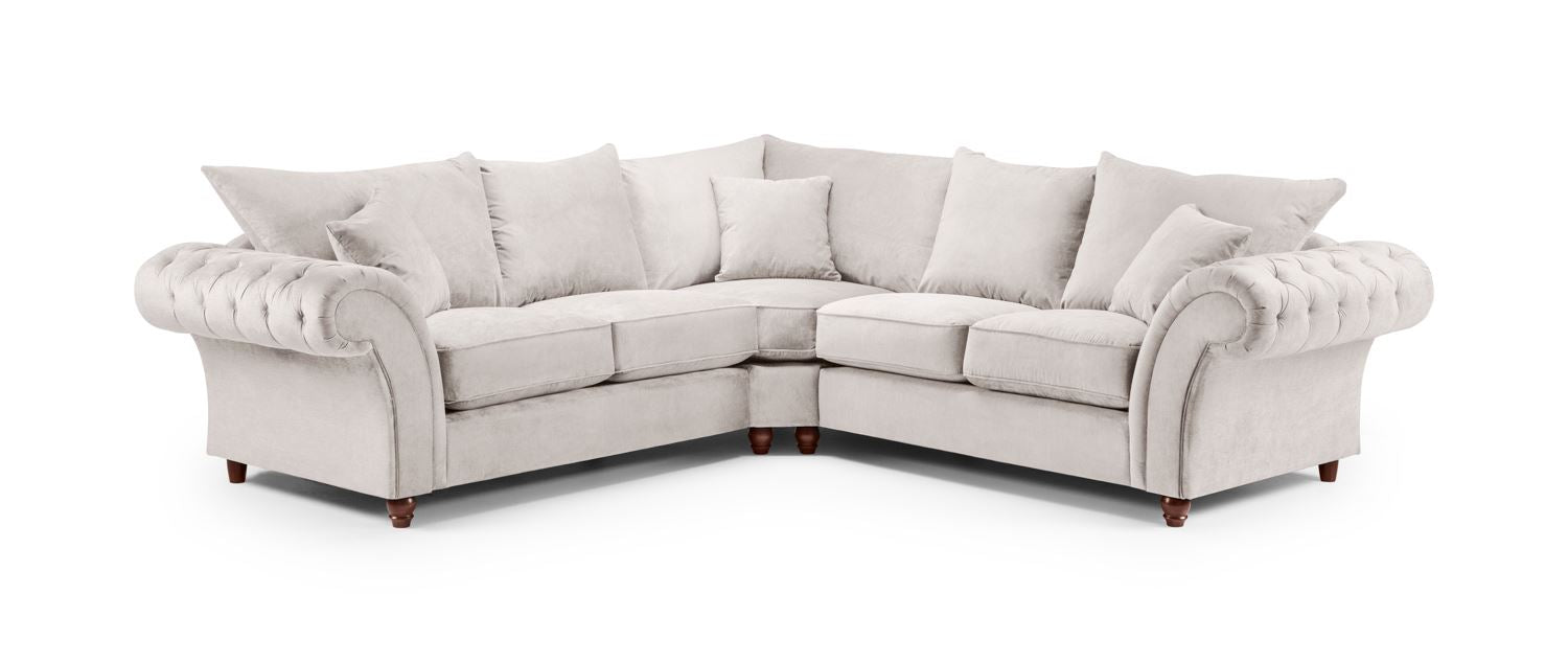Willow Stone Large Corner sofa - premium fullback sofa with UK and Isle of Man delivery