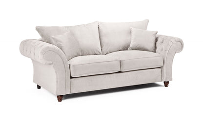 Willow Stone 3 Seater sofa - premium fullback sofa with UK and Isle of Man delivery