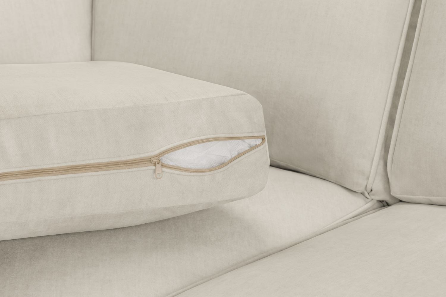 Fuvella Sofa Beige Universal Corner from Dreamy - sofa with free Isle of Man and UK delivery