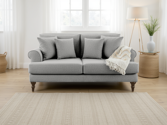 Sunnie Grey 2 Seater sofa for UK and Isle of Man homes
