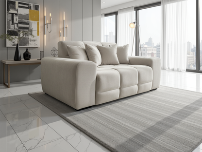 Joanna Sofa Natural 2 Seater from Dreamy - sofa with free Isle of Man and UK delivery