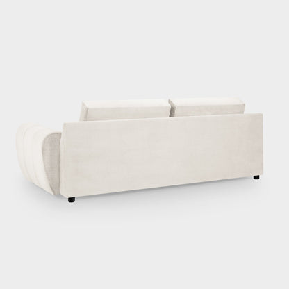 Azzuro Sofa Cream 3 Seater
