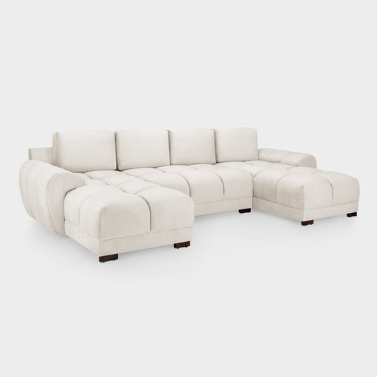 Azzuro Sofa Cream U Shape Corner