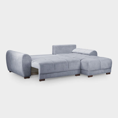 Azzuro Sofa Bed Grey Universal Corner