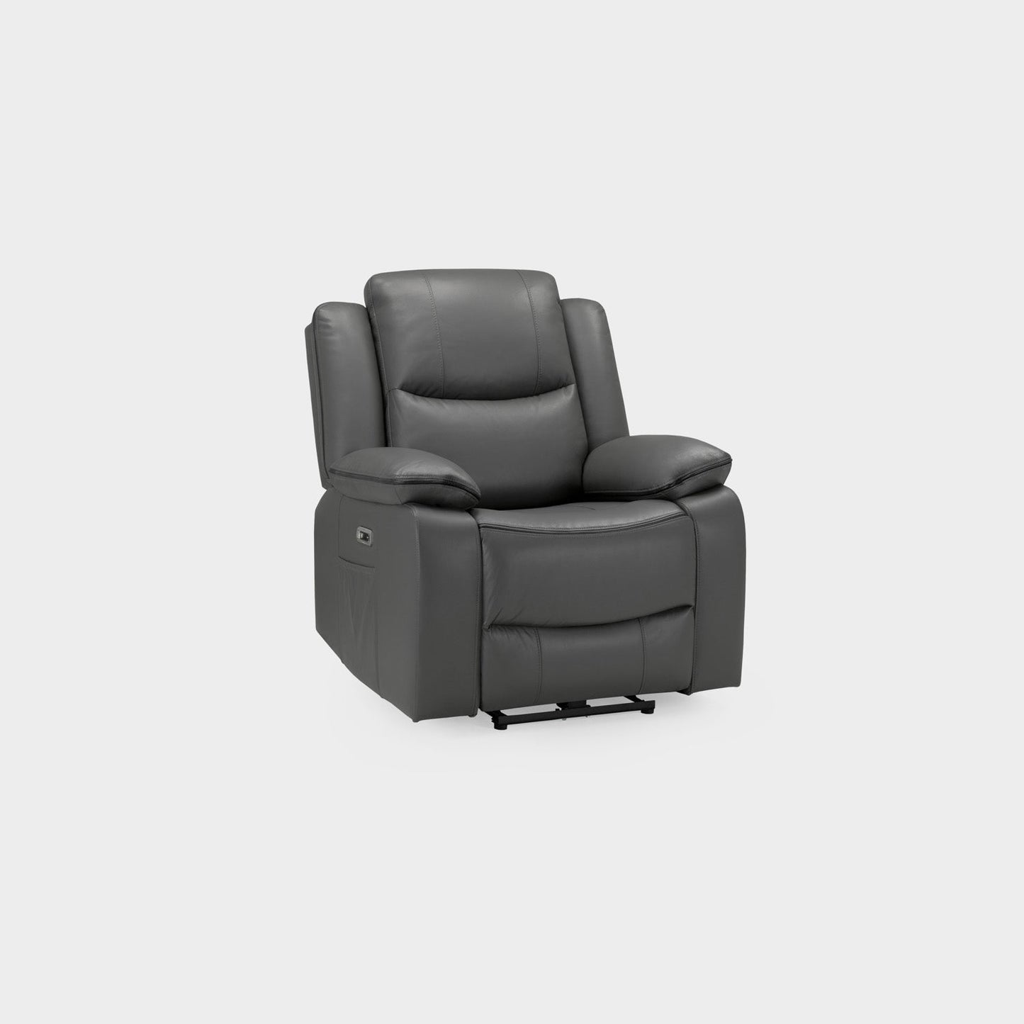 Harald Electric Recliner Sofa Grey Armchair