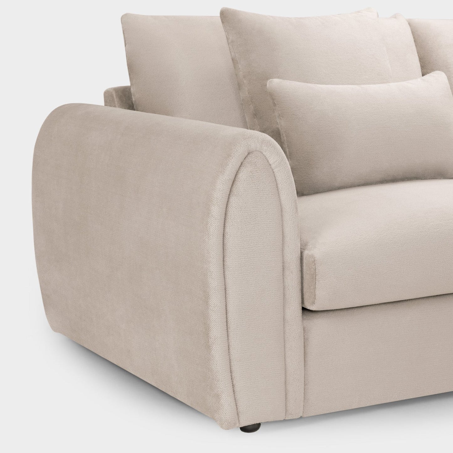 Mirabel Sofa Mocha Right Hand Facing Corner