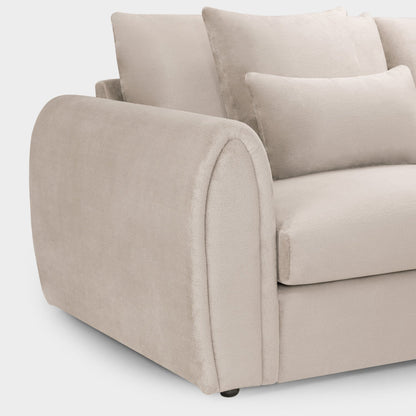 Mirabel Sofa Mocha Left Hand Facing Corner