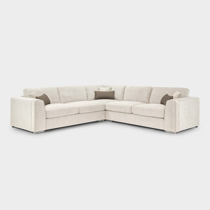 Naples Sofa Beige Large Corner