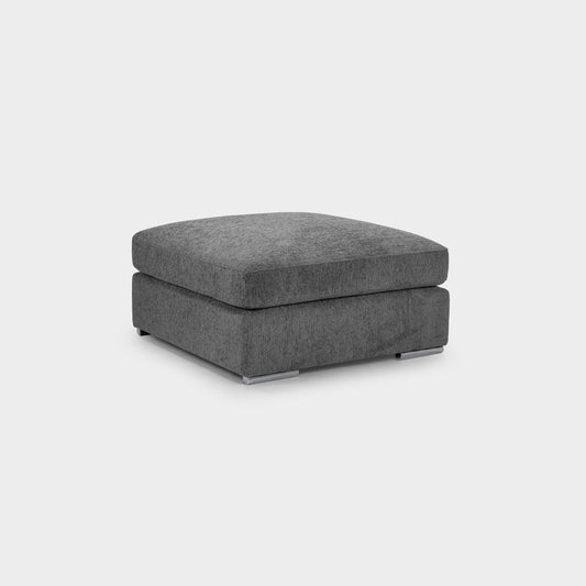 Naples Sofa Grey Footstool