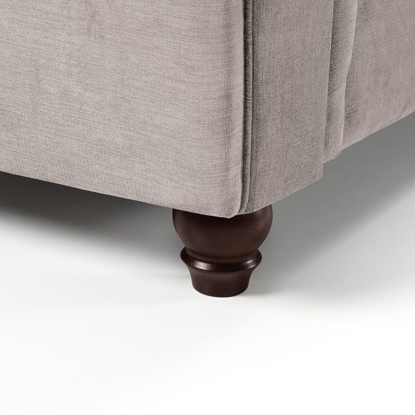 Windsor Fullback Sofa Stone 3 Seater