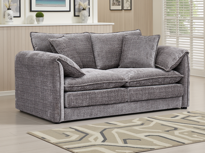 Sonia Sofa Grey 2 Seater - premium sofa with free Isle of Man and UK delivery