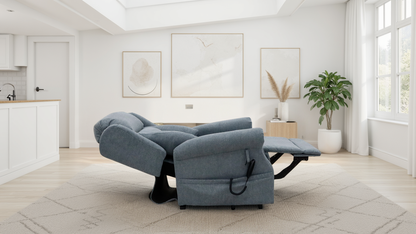 Faith Rise and Recline Chair Grey from Dreamy - sofa with free Isle of Man and UK delivery